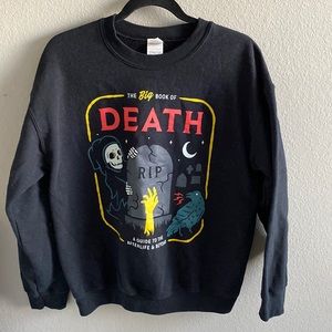 WICKED CLOTHES ‘Book of Death’ Sweater